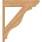 Ekena Millwork Funston Slat Smooth Outlooker, Western Red Cedar, 7 1/2"W x 32"D x 36"H OUT08X32X36FST06SWR - alternate 2